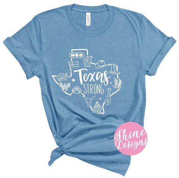 Texas Strong - Texas Icons TShirt
