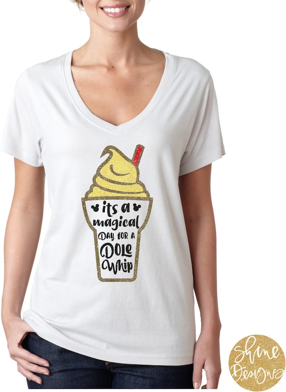 It's a Magical Day for a Dole Whip - Magical Glitter Shirt