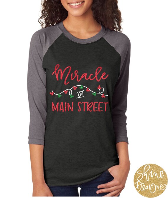 Miracle On Main Street - Magical Glitter Shirt