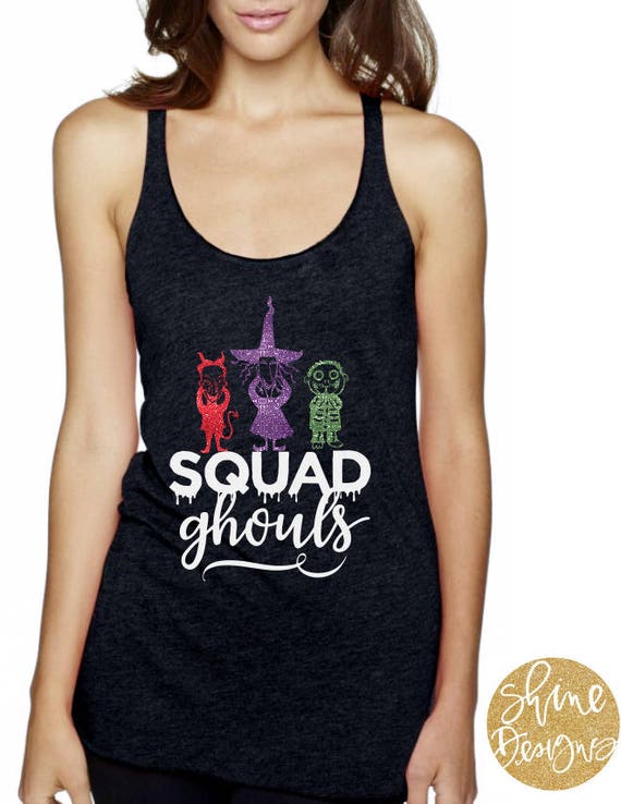 Squad Ghouls - Nightmare Before Christmas Inspired Glitter Shirt