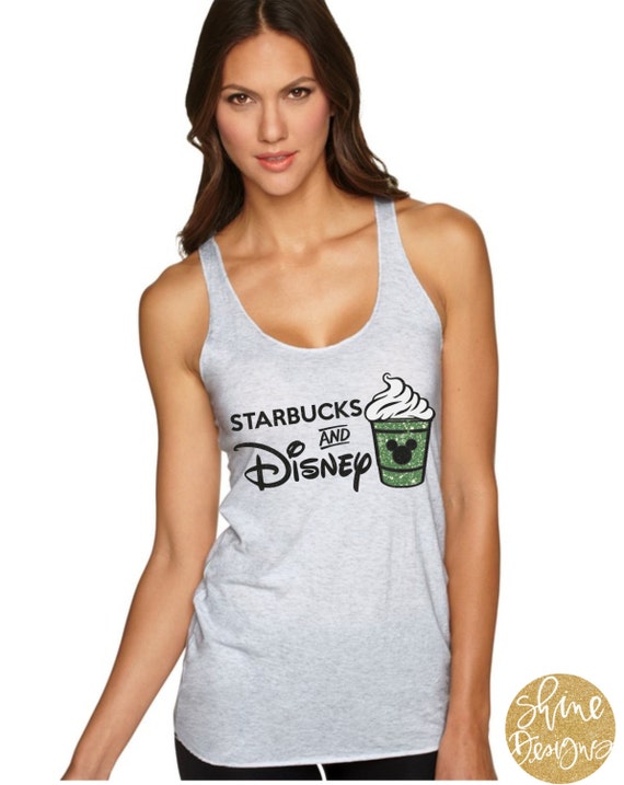 Starbucks and Magical - Magical Glitter Shirt
