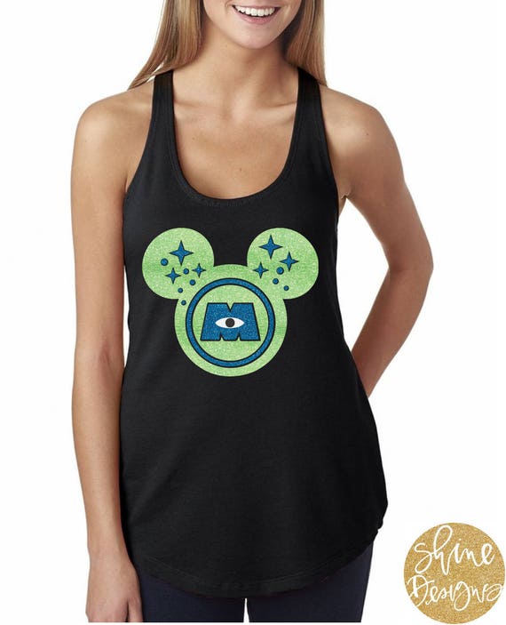 Monsters Inc. Mickey Head - Magical Glitter Shirt