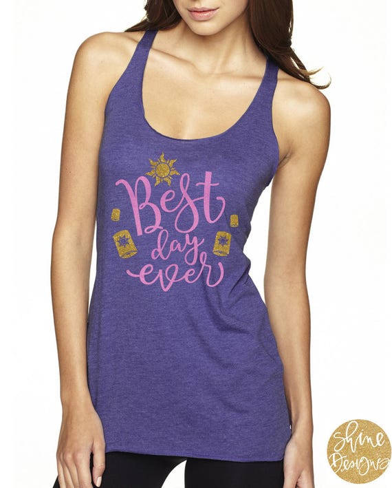 Best Day Ever - Tangled Glitter Shirt - Magical Glitter Shirt
