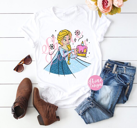 Elsa Birthday T-Shirt - Frozen T-Shirt