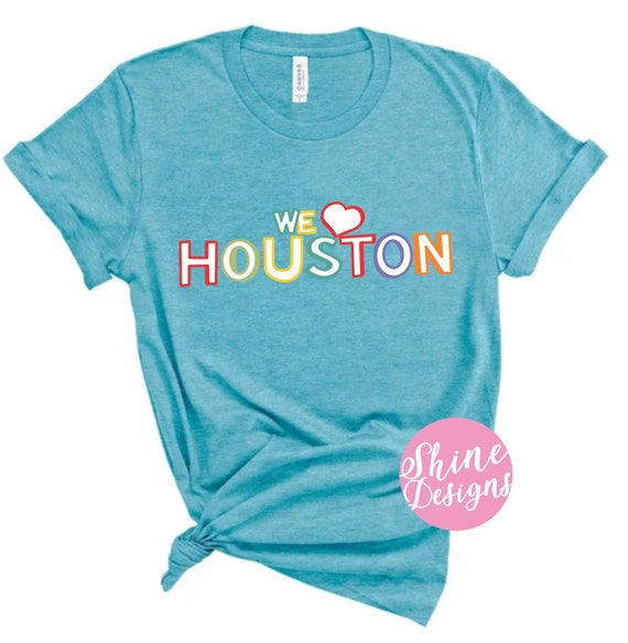 We Love Houston - Houston Iconic Sign TShirt