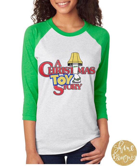 A Christmas Toy Story - Magical Glitter Shirt - Christmas Glitter Shirt