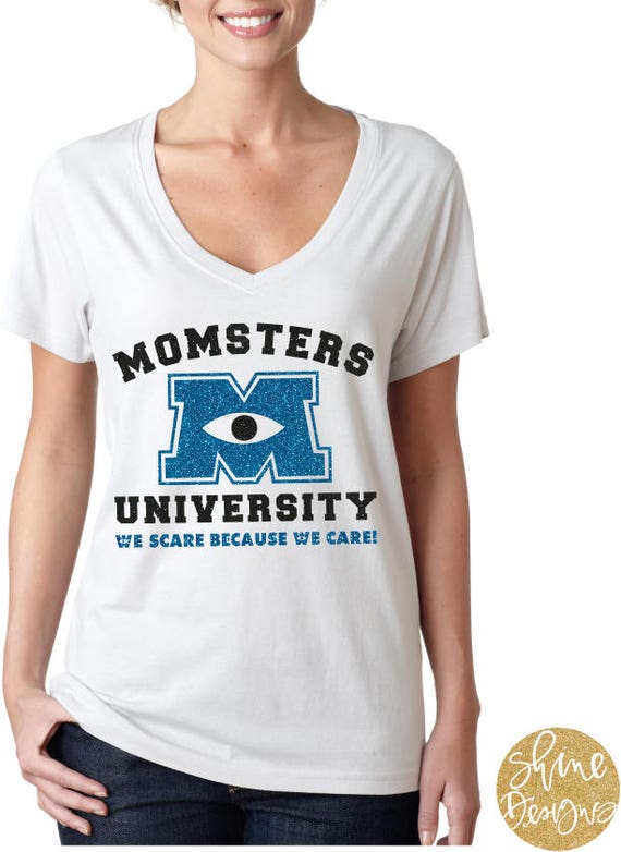 MOMsters University Graduate - Monsters Inc Magical Glitter Shirt