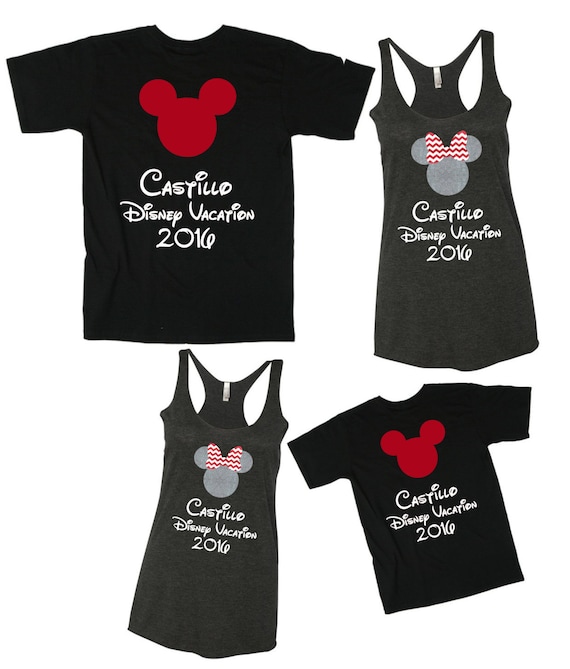Magical Family Shirts - Personalized Magical Vacation Matching Family Shirts