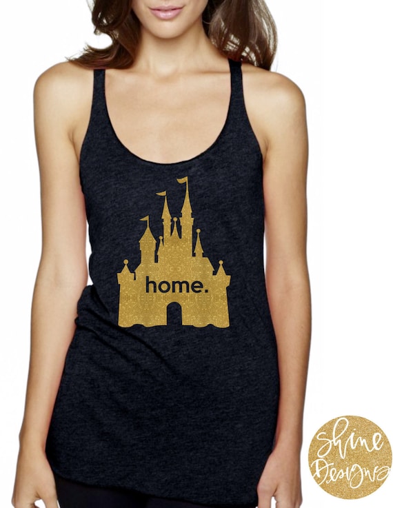 Magical Castle Home Glitter Shirt