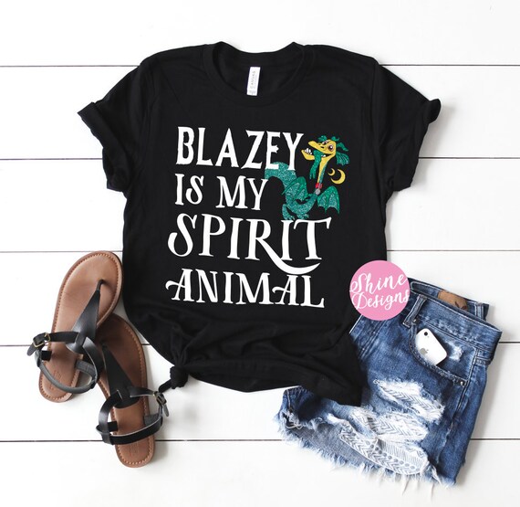 Blazey Is My Spirit Animal - Onward Inspired Glitter Shirt