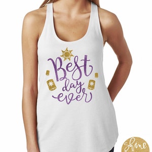 Best Day Ever - Tangled Magicaly Glitter Shirt