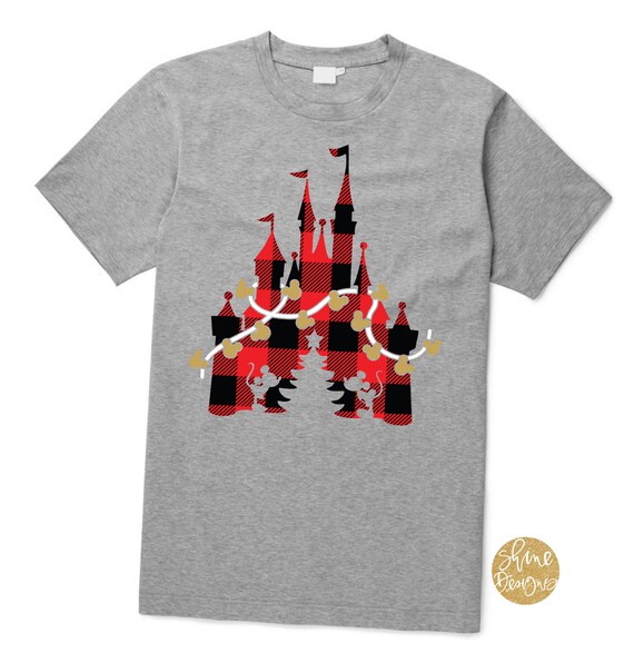 Magical Plaid Castle Shirt - Magical Plaid Castle Shirt
