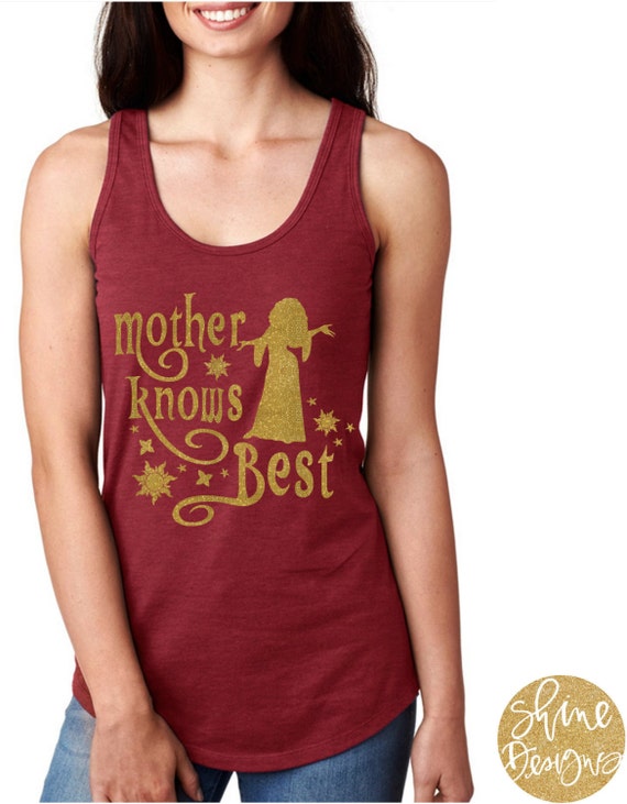 ORIGINAL - Mother Knows Best - Tangled - Magical Glitter Shirt