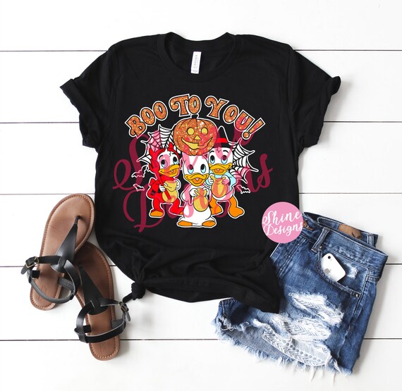 Boo To You - Huey, Dewey and Louie - Duck Tales Tshirt