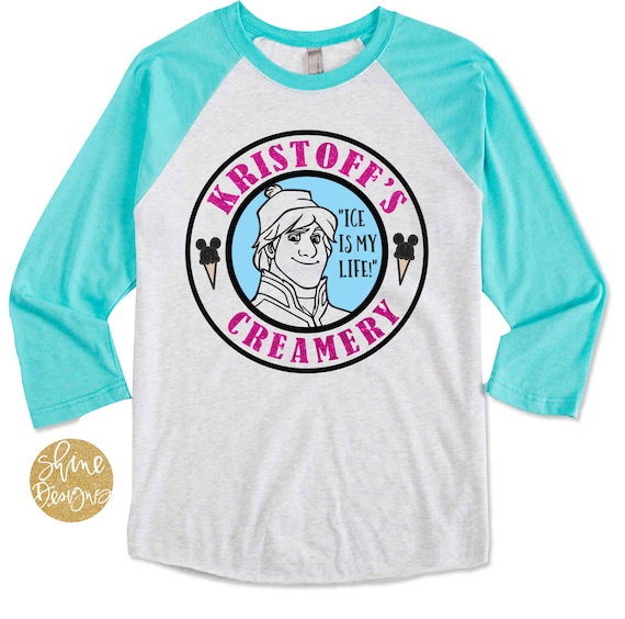 Kristoff's Creamery - Mickey Ice Cream Shirt -Frozen Shirt