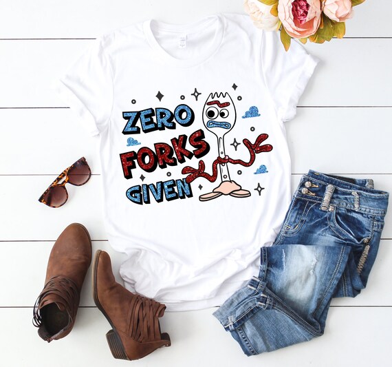Zero Forks Given Shirt – Toy Story Land, Pixar Pier