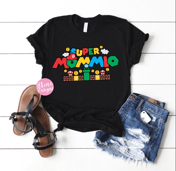 Super Mommio - Super Mario Shirts