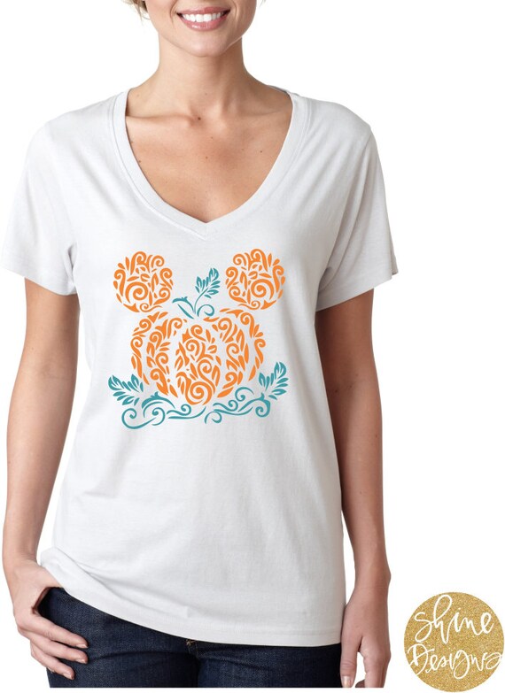 Mickey Pumpkin Shirt - Mickey Pumpkin Fall Shirt - Magical Fall Shirt