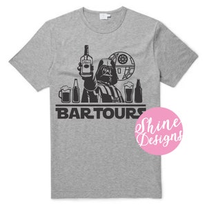 Bar Tours with Tito's  - Star Wars - Magical Shirt, Food and Wine Men's Shirt, Darth Vader Shirt, Tito's Shirt