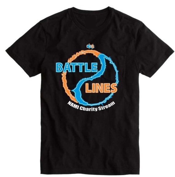 Battle Lines - NAMI Charity Stream TShirt