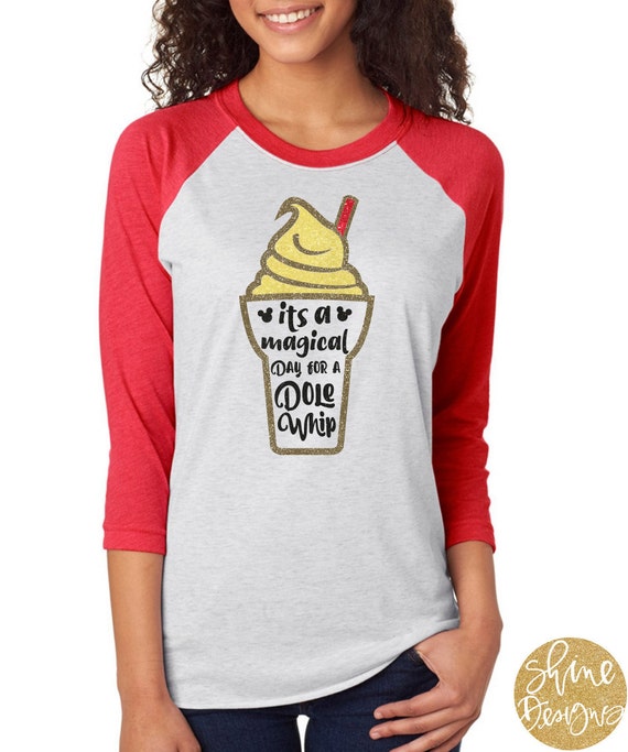 It's a Magical Day for a Dole Whip - Magicaly Glitter Shirt