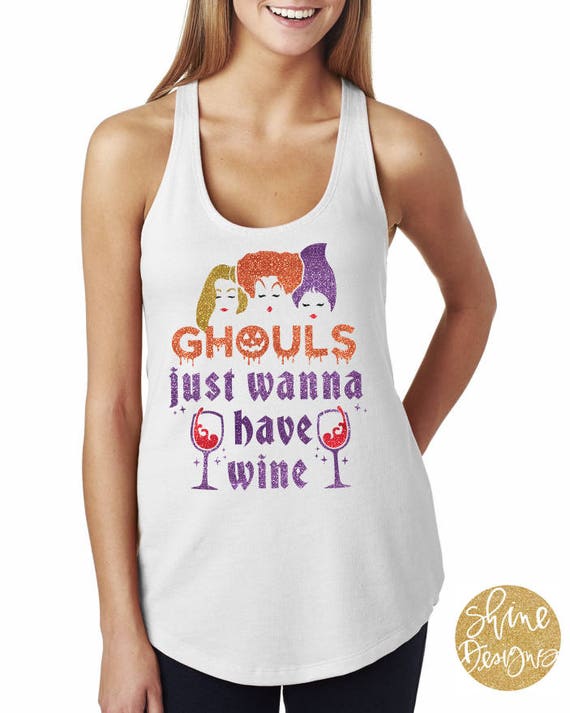 Hocus Pocus Glitter Wine Shirt – Ghouls Just Wanna Have Wine
