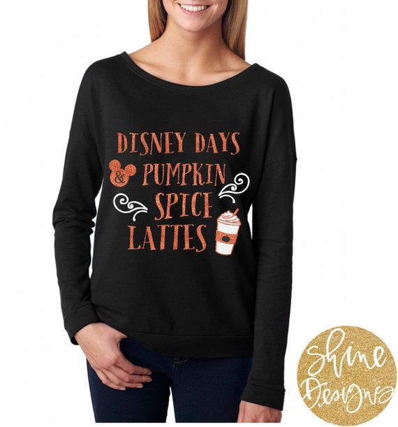 Magical Days and Pumpkin Spice Lattes - Glitter Shirt