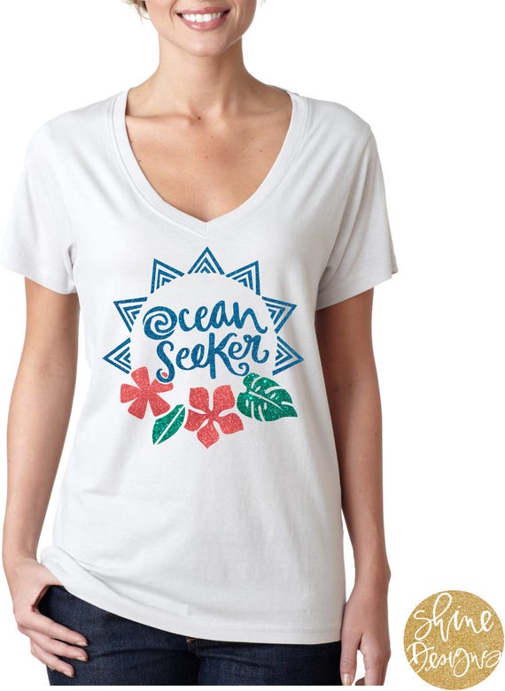 Ocean Seeker - Moana Shirt - Magical Glitter Shirt