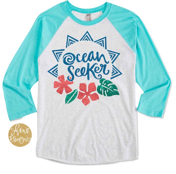 Ocean Seeker - Moana Shirt - Magical Glitter Shirt