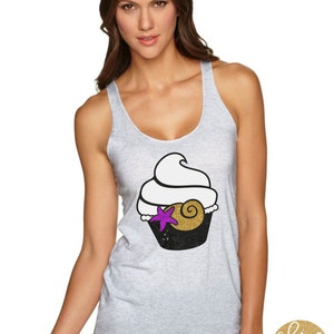 Ursula Cupcake - The Little Mermaid Glitter Shirt