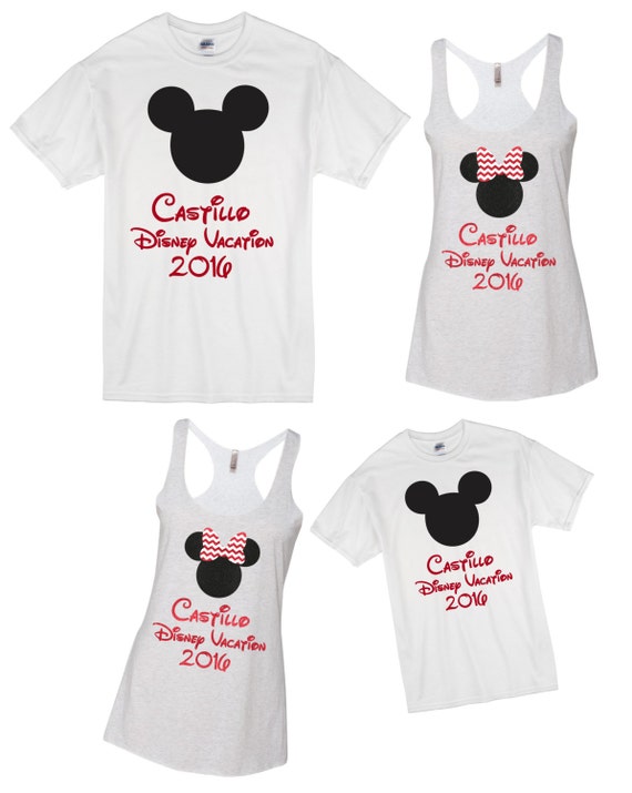 Magical Family Shirts - Personalized Magical Vacation Matching Family Shirts