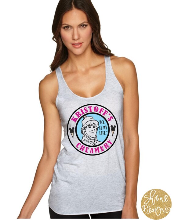 Kristoff's Creamery - Kristoff Mickey Ice Cream Shirt -Frozen Shirt
