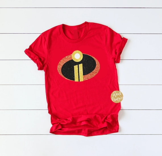 Incredibles 2 Glitter Shirt - Incredibles 2 Movie - Magical Glitter Shirt