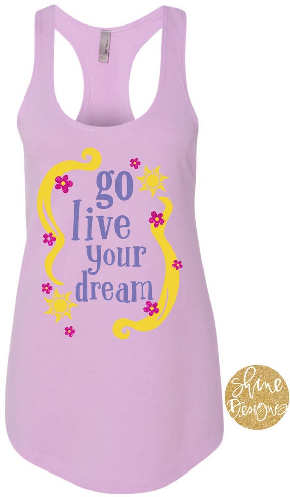 Go Live Your Dream - Tangled Magical Shirt