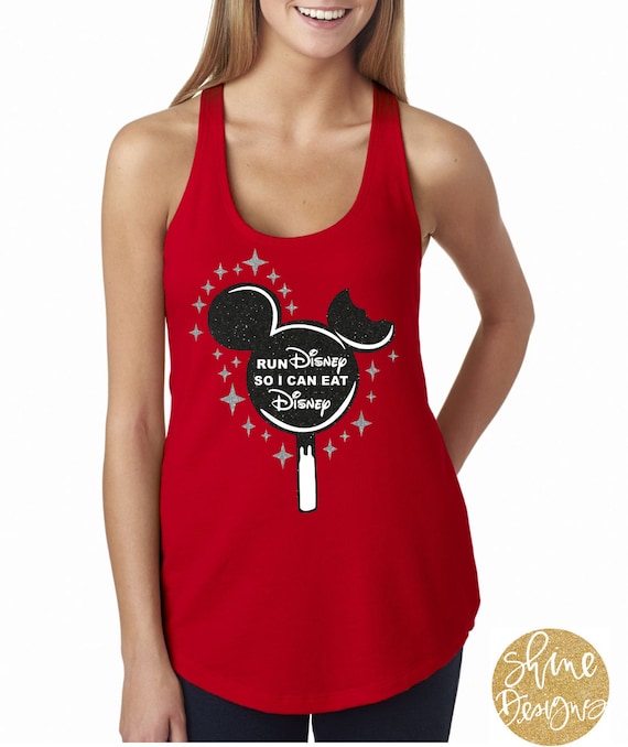 Run Disney So I Can Eat Disney - Run Magical so I can Eat Magical  - Magical Glitter Shirt