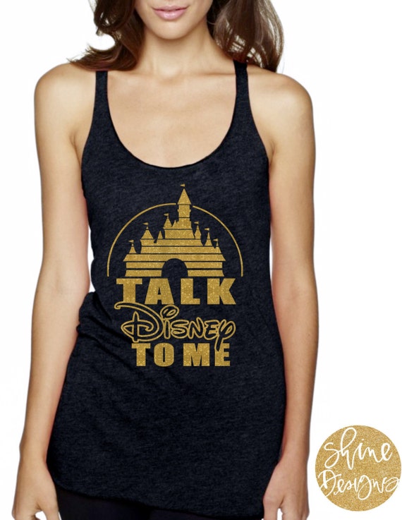 Talk Magical To Me Black Glitter Shirt