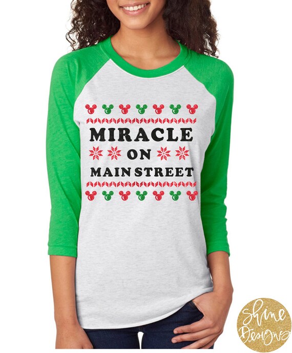 Miracle On Main Street - Magical Glitter Shirt
