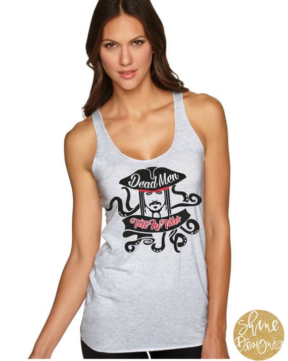 Dead Men Tell No Tales  - Jack Sparrow Magical Glitter Shirt - Pirates Of the Caribbean Shirt