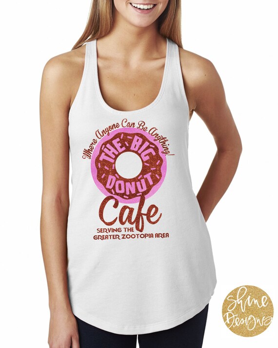 The Big Donut Cafe - Zootopia Glitter Shirt - Magical Glitter Shirt