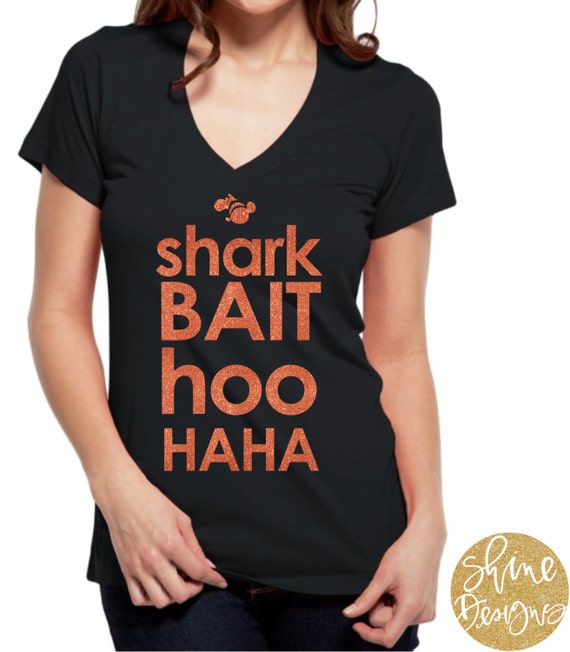 Shark Bait Hoo Haha  - Finding Nemo Magical Glitter Shirt