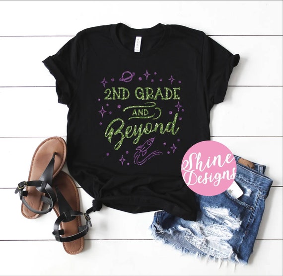 2nd Grade And Beyond - Toy Story Shirt - Magical Glitter Shirt