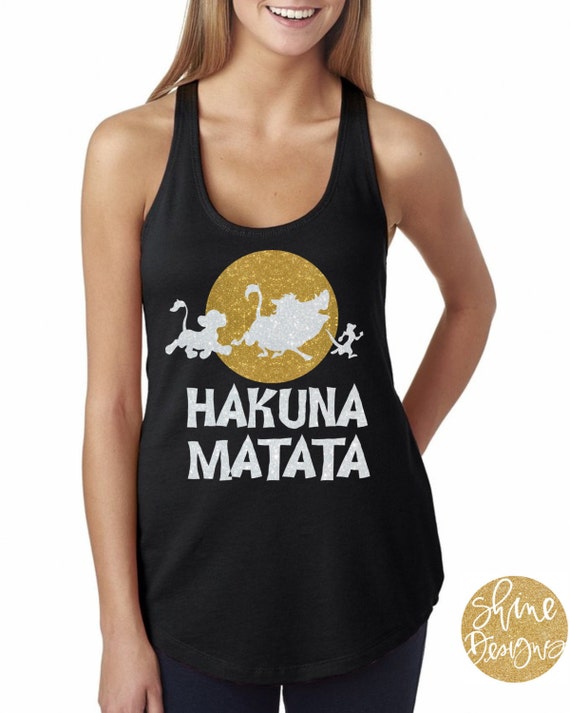 The Lion King Black Glitter Shirt