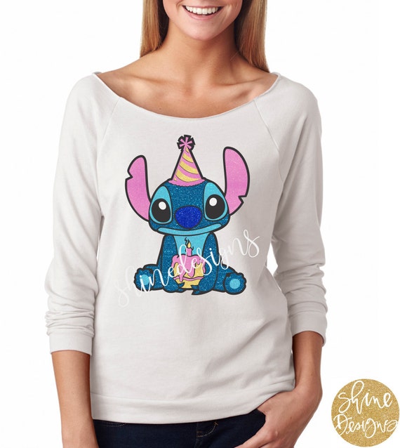 stitch birthday shirt