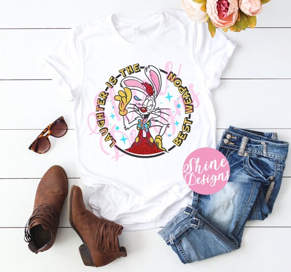 Laughter Is The Best Weapon! - Roger Rabbit Tshirt