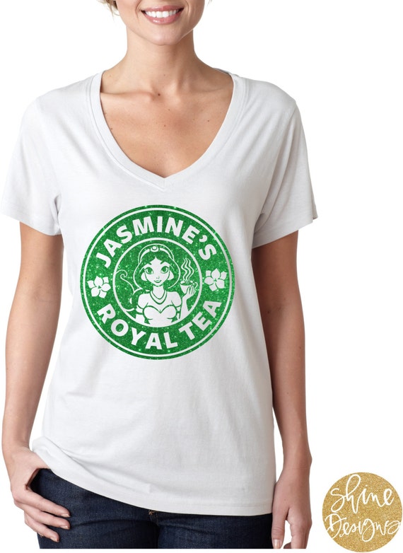 ORIGINAL - Jasmine's Royal Tea Glitter Shirt - Magical Shirt -  Glitter Shirt
