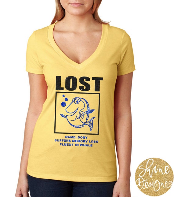 Lost Dory  - Finding Dory Magical Glitter Shirt