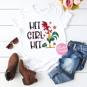 Hei Girl Hei, Moana Shirt, Moana Glitter Shirt, Sidekicks Shirt
