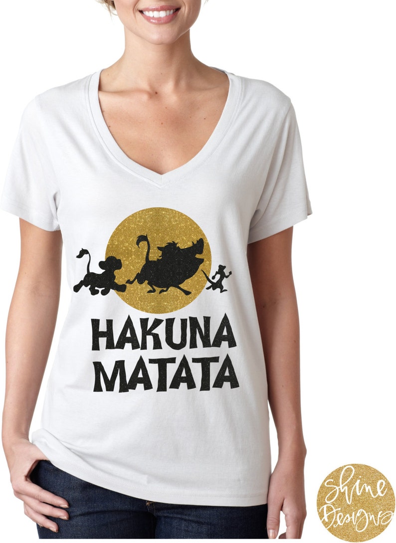 white shirt with lion