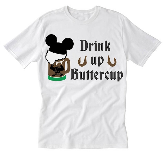 Drink Up Buttercup - Maui Moana Inspired Shirt