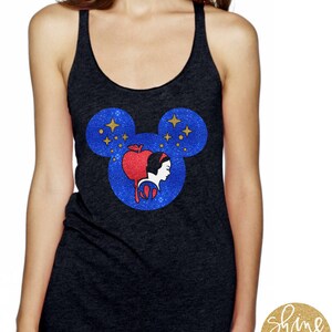 Mickey Head Snow White Inspired Magical Glitter Shirt Snow - Etsy
